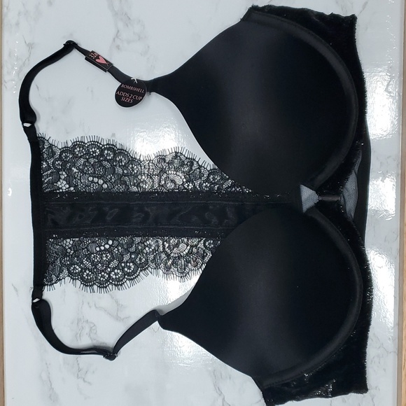 Victoria Secret Bombshell 32B Black - Picture 1 of 7